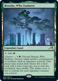 Boseiju, Who Endures - Promo Pack: Kamigawa: Neon Dynasty - Magic: The Gathering card