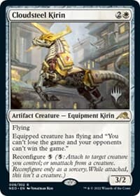 Cloudsteel Kirin - Promo Pack: Kamigawa: Neon Dynasty - Magic: The Gathering card