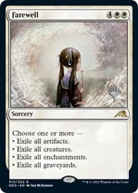 Farewell - Promo Pack: Kamigawa: Neon Dynasty - Magic: The Gathering card