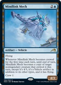 Mindlink Mech - Promo Pack: Kamigawa: Neon Dynasty - Magic: The Gathering card