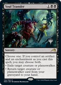 Soul Transfer - Promo Pack: Kamigawa: Neon Dynasty - Magic: The Gathering card