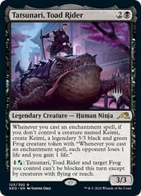 Tatsunari, Toad Rider - Promo Pack: Kamigawa: Neon Dynasty - Magic: The Gathering card