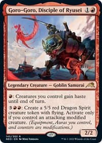Goro-Goro, Disciple of Ryusei - Promo Pack: Kamigawa: Neon Dynasty - Magic: The Gathering card