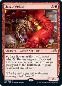 Scrap Welder - Promo Pack: Kamigawa: Neon Dynasty - Magic: The Gathering card
