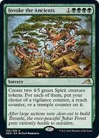 Invoke the Ancients - Promo Pack: Kamigawa: Neon Dynasty - Magic: The Gathering card