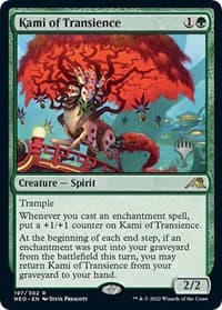 Kami of Transience - Promo Pack: Kamigawa: Neon Dynasty - Magic: The Gathering card