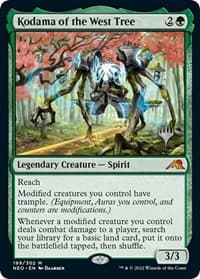 Kodama of the West Tree - Promo Pack: Kamigawa: Neon Dynasty - Magic: The Gathering card