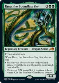 Kura, the Boundless Sky - Promo Pack: Kamigawa: Neon Dynasty - Magic: The Gathering card