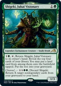 Shigeki, Jukai Visionary - Promo Pack: Kamigawa: Neon Dynasty - Magic: The Gathering card