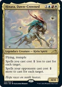 Hinata, Dawn-Crowned - Promo Pack: Kamigawa: Neon Dynasty - Magic: The Gathering card