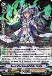 Dogmatize Jewel Knight, Sybill - D-VS03: V Clan Collection Vol.3 - Cardfight Vanguard card