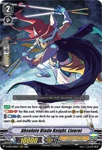 Absolute Blade Knight, Livarot - D-VS03: V Clan Collection Vol.3 - Cardfight Vanguard card