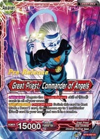 Great Priest // Great Priest, Commander of Angels - Realm of the Gods Pre-Release Cards - Dragon Ball Super: Masters card