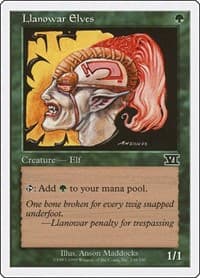Llanowar Elves - Classic Sixth Edition - Magic: The Gathering card