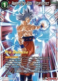 Realm of the Gods - Ultra Instinct - Realm of the Gods Pre-Release Cards - Dragon Ball Super: Masters card