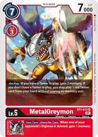MetalGreymon - Next Adventure - Digimon Card Game card