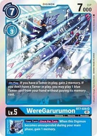 WereGarurumon - Next Adventure - Digimon Card Game card