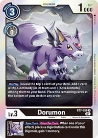 Dorumon - Next Adventure - Digimon Card Game card