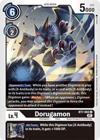 Dorugamon - Next Adventure - Digimon Card Game card