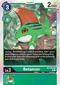 Betamon - Next Adventure - Digimon Card Game card
