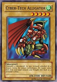 Cyber-Tech Alligator - Starter Deck: Jaden Yuki - YuGiOh card