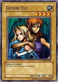 Gemini Elf - Starter Deck: Jaden Yuki - YuGiOh card