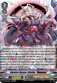 Demise Queen, Himiko "Reverse" - D-VS03: V Clan Collection Vol.3 - Cardfight Vanguard card