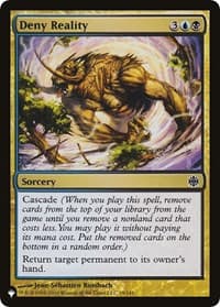 Deny Reality (ARB) - The List Reprints - Magic: The Gathering card
