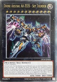 Divine Arsenal AA-ZEUS - Sky Thunder (UTR) - OTS Tournament Pack 18 - YuGiOh card