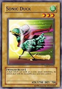 Sonic Duck - Starter Deck: Jaden Yuki - YuGiOh card