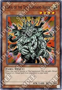 Manju of the Ten Thousand Hands - OTS Tournament Pack 18 - YuGiOh card