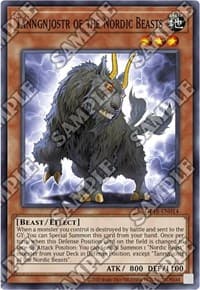 Tanngnjostr of the Nordic Beasts - OTS Tournament Pack 18 - YuGiOh card