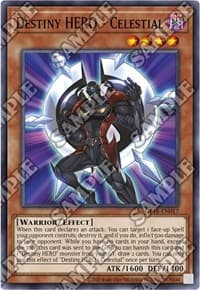 Destiny HERO - Celestial - OTS Tournament Pack 18 - YuGiOh card