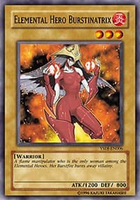 Elemental HERO Burstinatrix - Starter Deck: Jaden Yuki - YuGiOh card