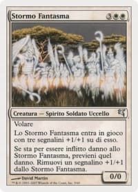 Phantom Flock (Italian) - "Stormo Fantasma" (C3) - Magic Encyclopedia 2005 (Salvat/Hachette) - Magic: The Gathering card