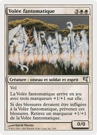 Phantom Flock (French) - "Volée fantomatique" (C3) - Magic Encyclopedia 2005 (Salvat/Hachette) - Magic: The Gathering card