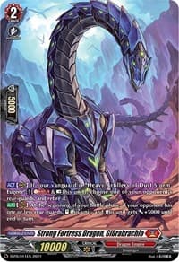Strong Fortress Dragon, Gibrabrachio (Holo Foil) - D Promo Cards - Cardfight Vanguard card