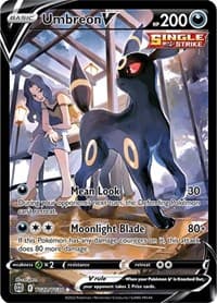 Umbreon V - SWSH09: Brilliant Stars Trainer Gallery - Pokemon card
