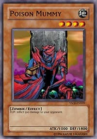 Poison Mummy - Starter Deck: Jaden Yuki - YuGiOh card