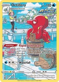 Octillery - SWSH09: Brilliant Stars Trainer Gallery - Pokemon card