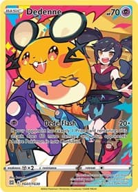 Dedenne - SWSH09: Brilliant Stars Trainer Gallery - Pokemon card