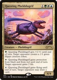 Questing Phelddagrif (671) - Secret Lair Drop Series - Magic: The Gathering card