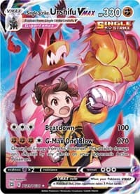 Single Strike Urshifu VMAX - SWSH09: Brilliant Stars Trainer Gallery - Pokemon card
