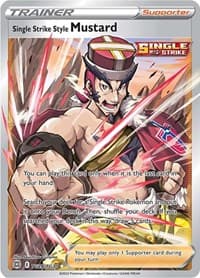 Single Strike Style Mustard - SWSH09: Brilliant Stars Trainer Gallery - Pokemon card