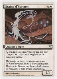 Horizon Seed (French) - "Graine d'horizon" - Magic Encyclopedia 2005 (Salvat/Hachette) - Magic: The Gathering card