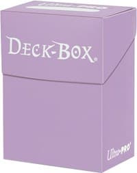 Solid Color Deck Box - Lilac - Ultra Pro Deck Boxes - Deck Boxes card