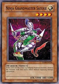Ninja Grandmaster Sasuke - Starter Deck: Jaden Yuki - YuGiOh card