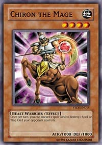 Chiron the Mage - Starter Deck: Jaden Yuki - YuGiOh card