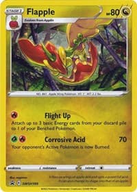 Flapple - SWSH189 - SWSH: Sword & Shield Promo Cards - Pokemon card