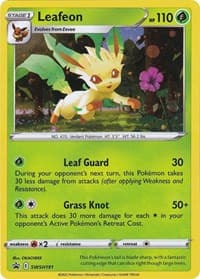 Leafeon - SWSH191 - SWSH: Sword & Shield Promo Cards - Pokemon card